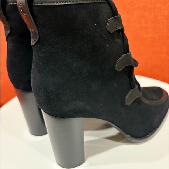 Lauren Ralph Lauren Black Heeled Mabel Boots NWT - Picture 13 of 15